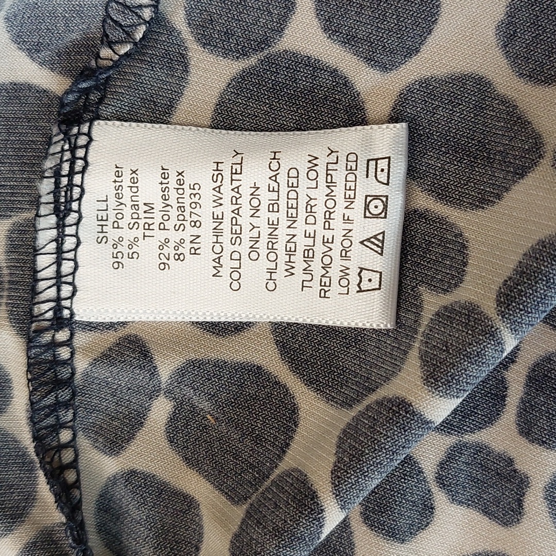 Susan Graver Black And White Top L Euc Sweetheart Neckline — image 4 of 8